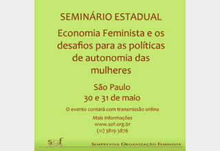 Seminário “Economia Feminista e os desafios para as políticas de autonomia das mulheres”