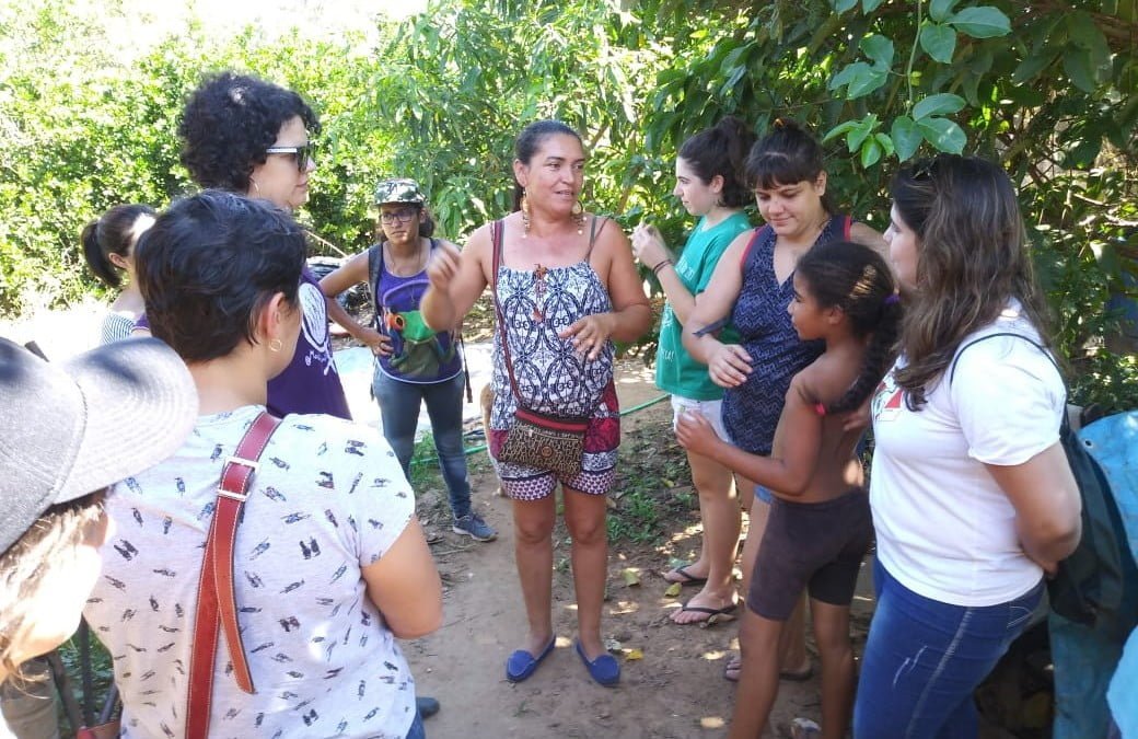 Saiba como foi o intercâmbio feminista na Ocupação Elisabeth Teixeira