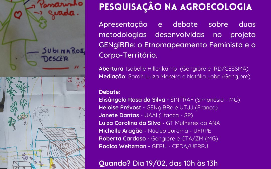SOF convida: Webinário “Metodologias Feministas e Participativas de Pesquisação na Agroecologia”