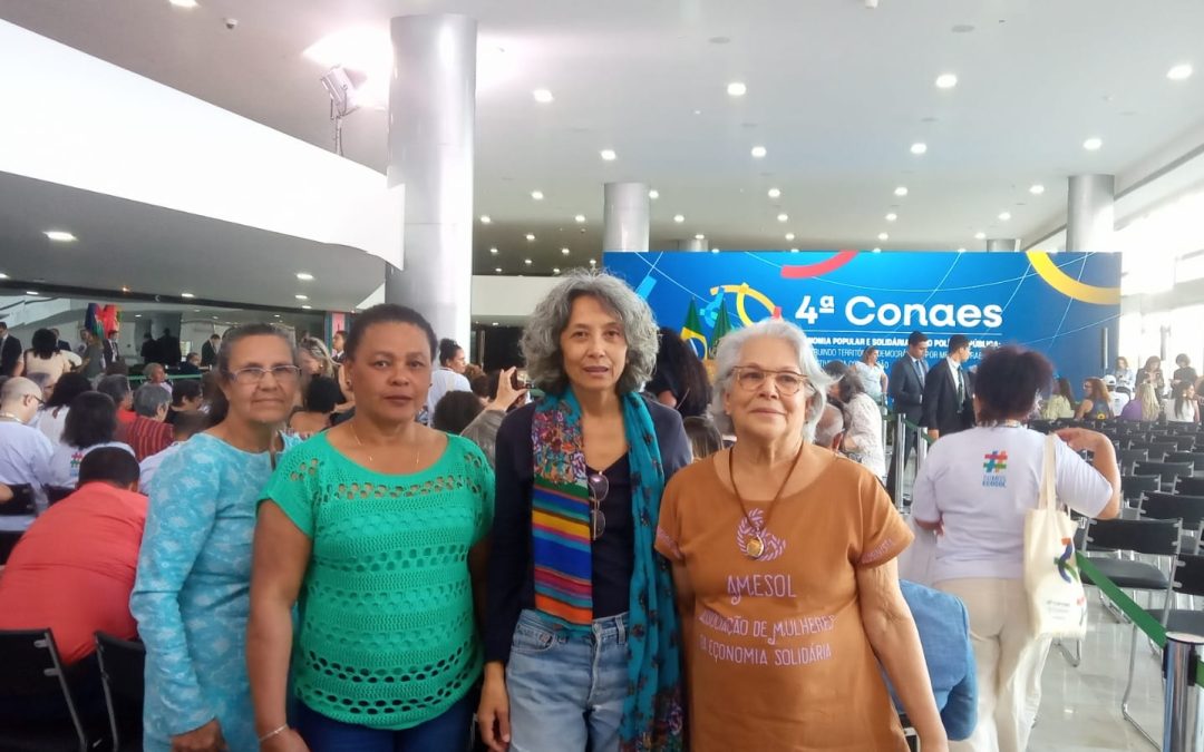 AMESOL e RAMA presentes na delegação da MMM durante 4ª Conferência Nacional da Economia Solidária